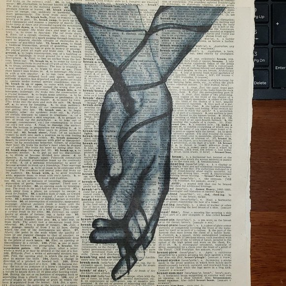 Other - HOLDING HANDS Framed Print